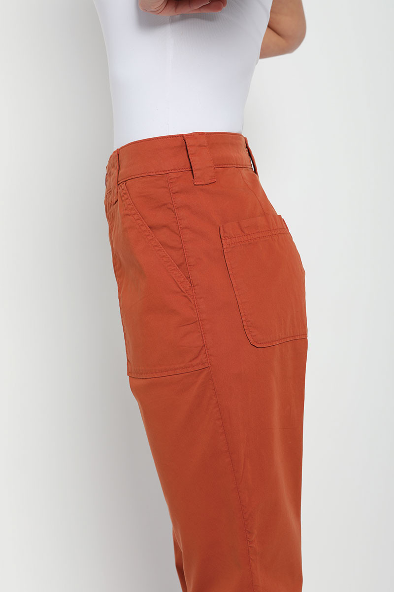 Pantalon taille haute en toile - 8 Monsieur Solfin | Fabriqué en France