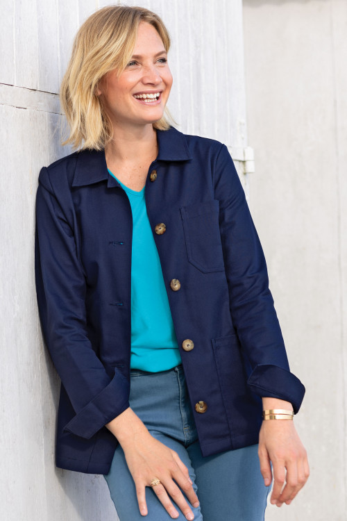 Veste coton - 1 Monsieur Solfin | Fabriqué en France