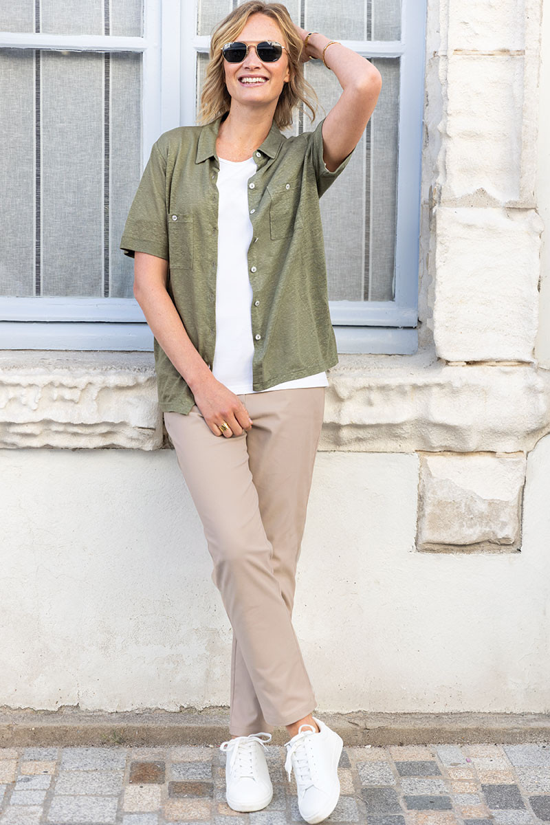 Pantalon chino en coton - 1 Monsieur Solfin | Fabriqué en France