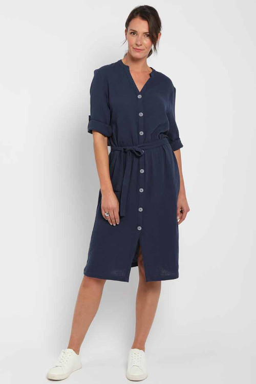 Robe légère en gaze de coton - 1 Monsieur Solfin | Fabriqué en France 2