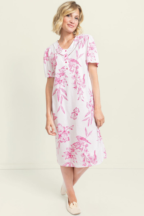 Chemise de nuit en coton made in France - 1 Monsieur Solfin | Fabriqué en France