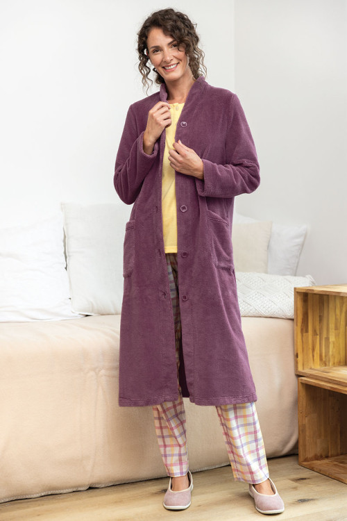 Robe de chambre bambou - 1 Monsieur Solfin | Fabriqué en France