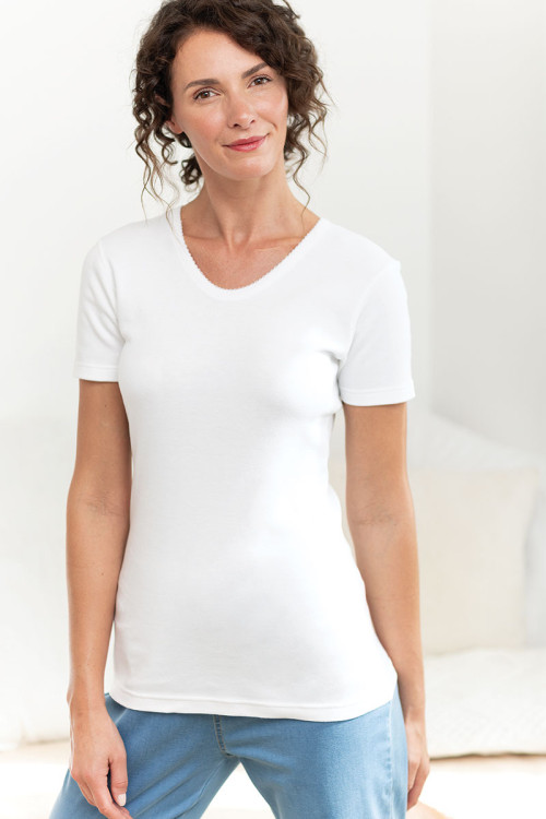 Tee shirt manches courtes coton - 1 Monsieur Solfin | Fabriqué en France