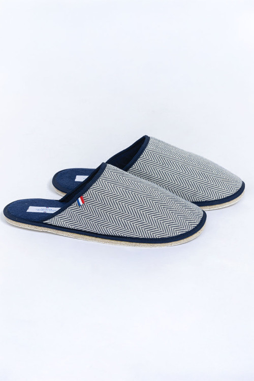 Chaussons d'été en coton - 1 Monsieur Solfin | Fabriqué en France