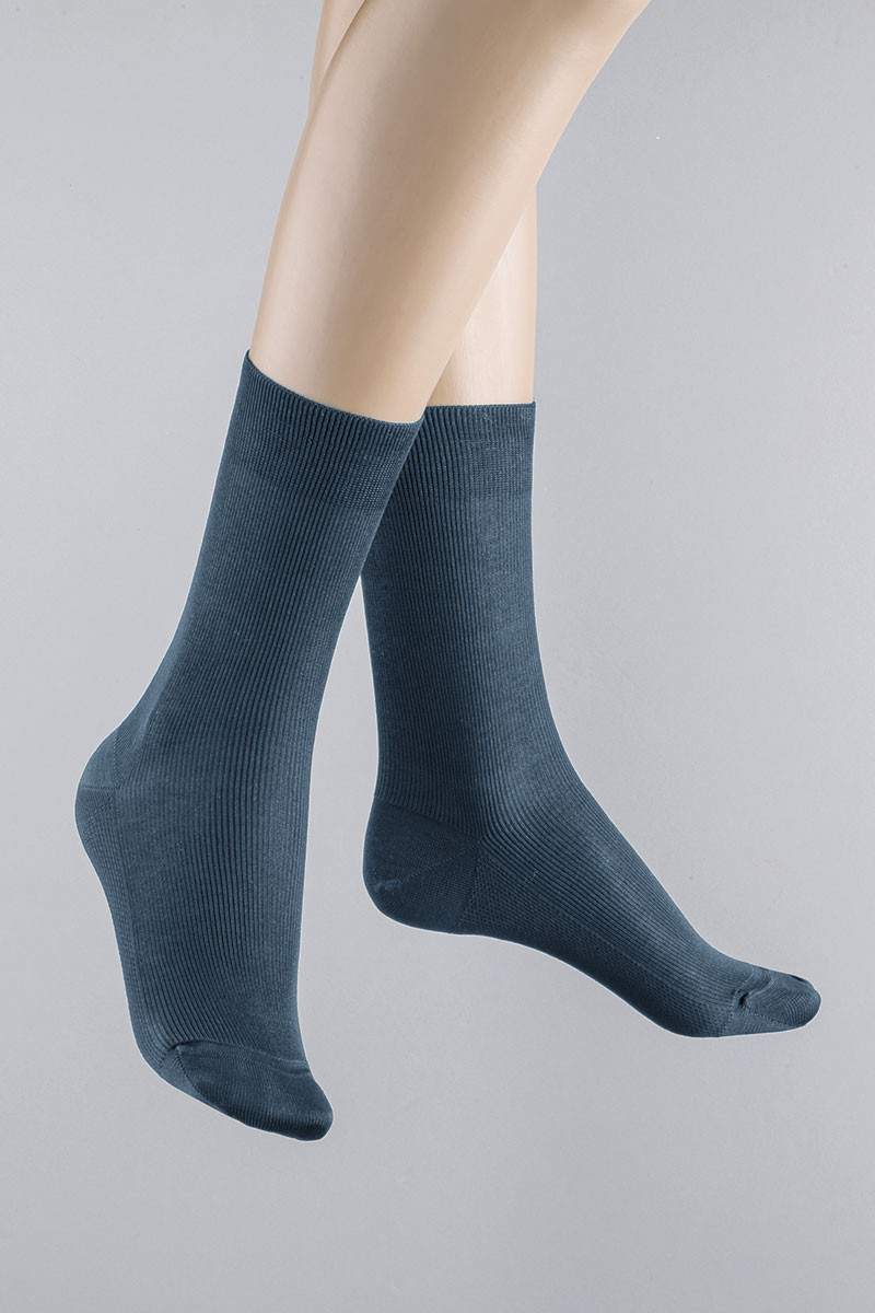 Mi-chaussettes en fil d'Ecosse - 3 Monsieur Solfin | Fabriqué en France