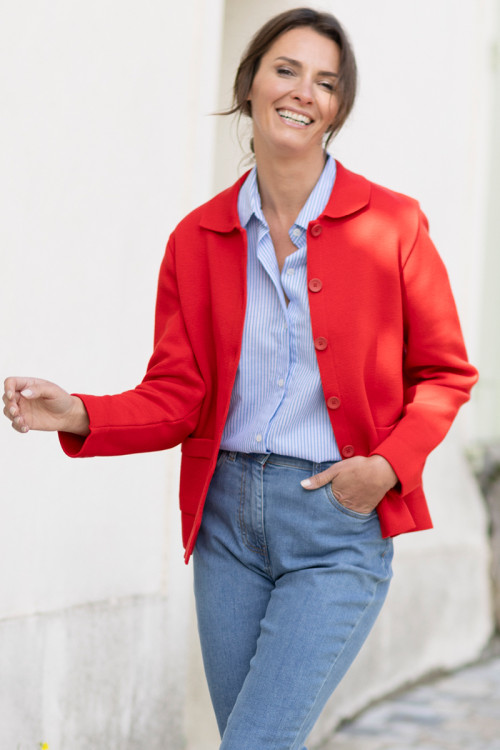 Veste intemporelle coton - 1 Monsieur Solfin | Fabriqué en France