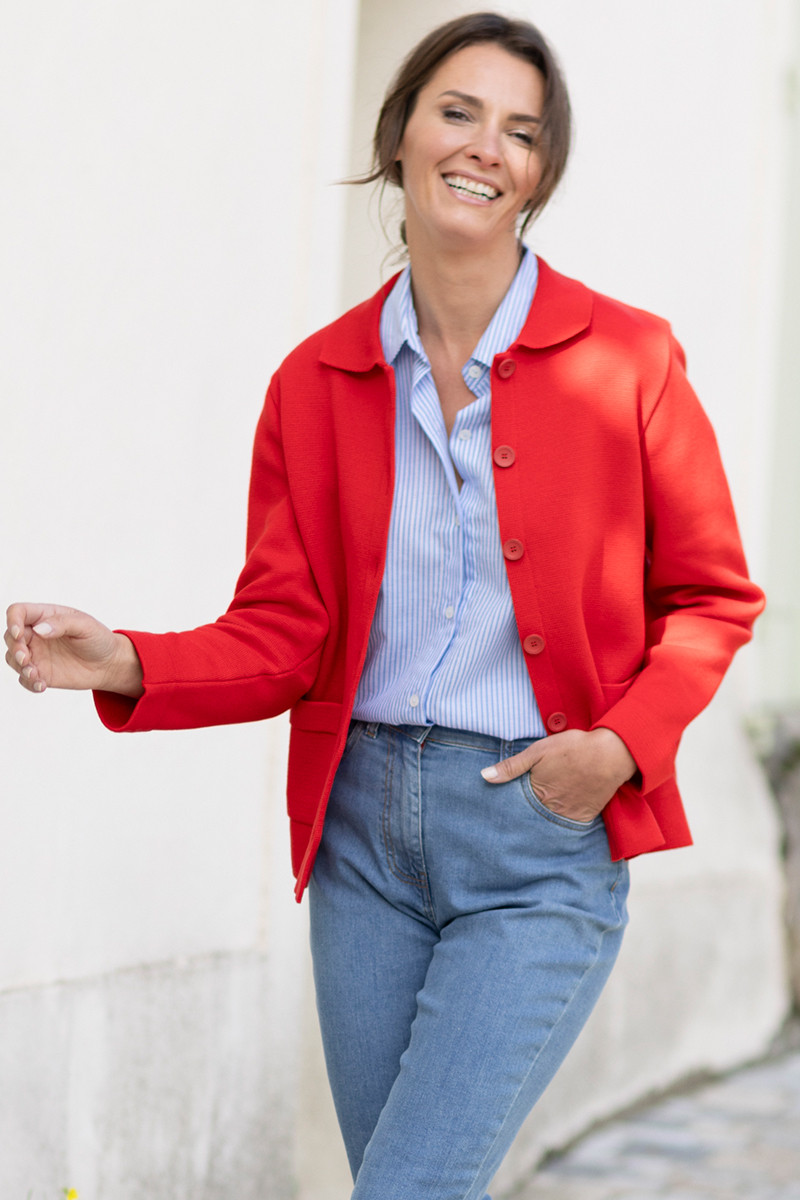 Veste intemporelle coton - 1 Monsieur Solfin | Fabriqué en France