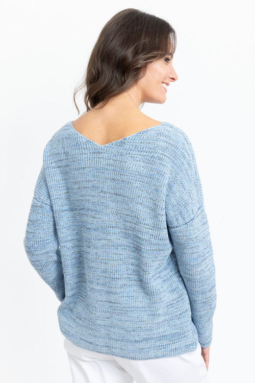 Pull décoleté dans le dos - 1 Monsieur Solfin | Fabriqué en France 2