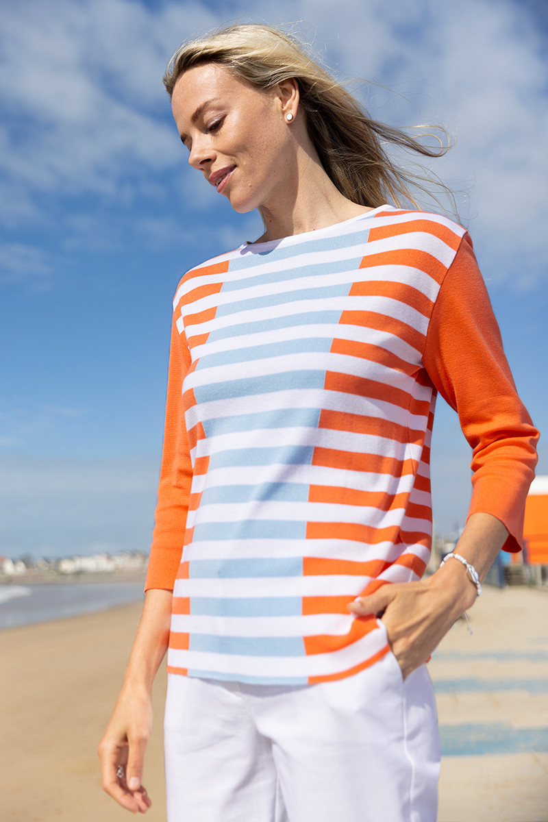 Pull marinière - 2 Monsieur Solfin | Fabriqué en France