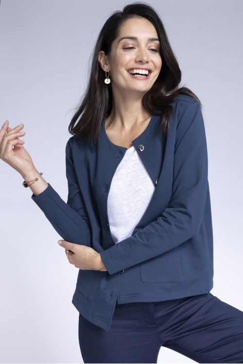 Veste molleton - 1 Monsieur Solfin | Fabriqué en France