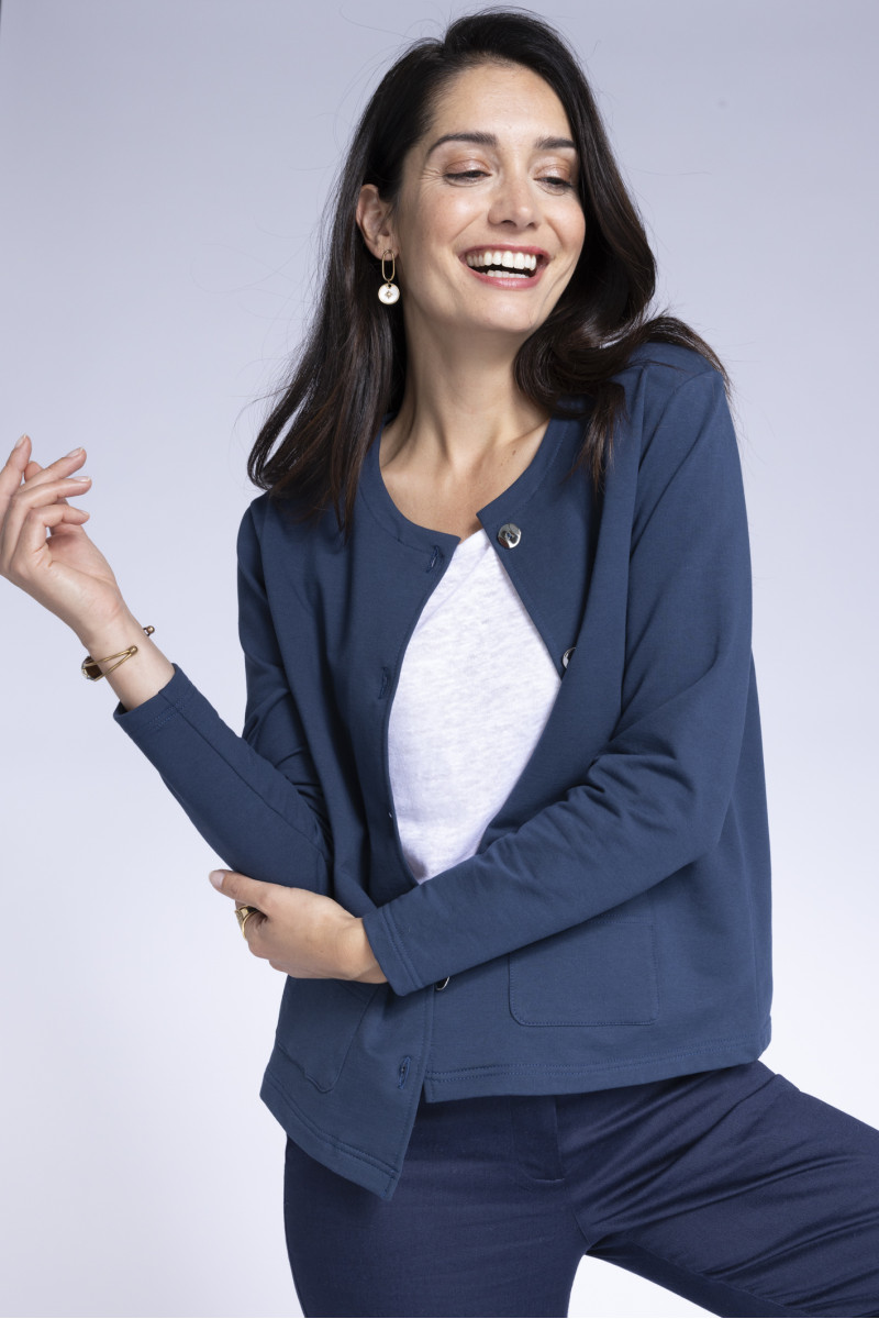 Veste molleton - 1 Monsieur Solfin | Fabriqué en France