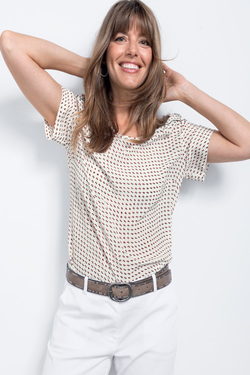 Blouse manches courtes - 1 Monsieur Solfin | Fabriqué en France