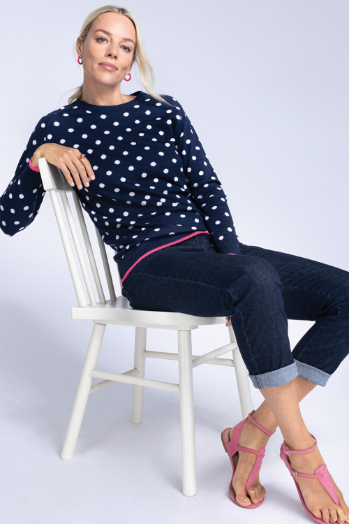 Pull à pois - 1 Monsieur Solfin | Fabriqué en France 2