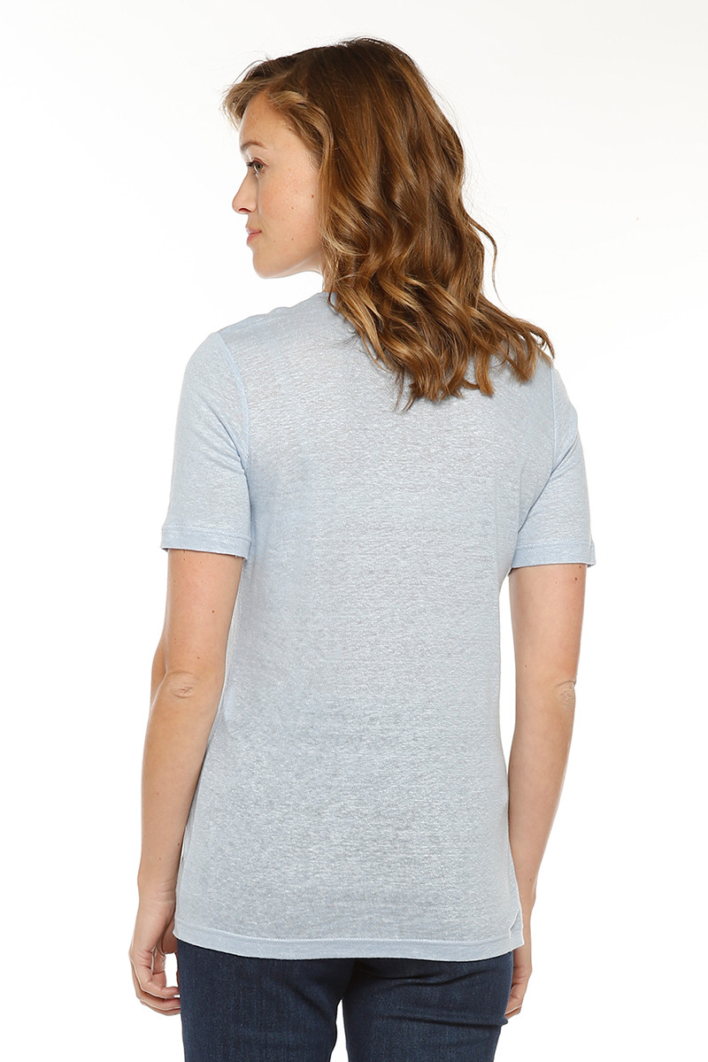 Tee-shirt uni en lin - 3 Monsieur Solfin | Fabriqué en France