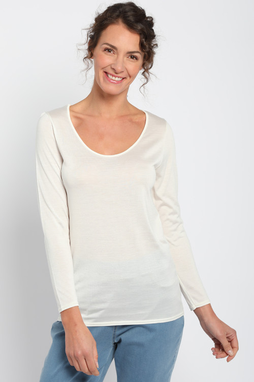 T-shirt en soie - 1 Monsieur Solfin | Fabriqué en France