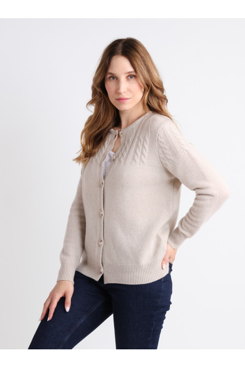 Cardigan laine mérinos - 1 Monsieur Solfin | Fabriqué en France