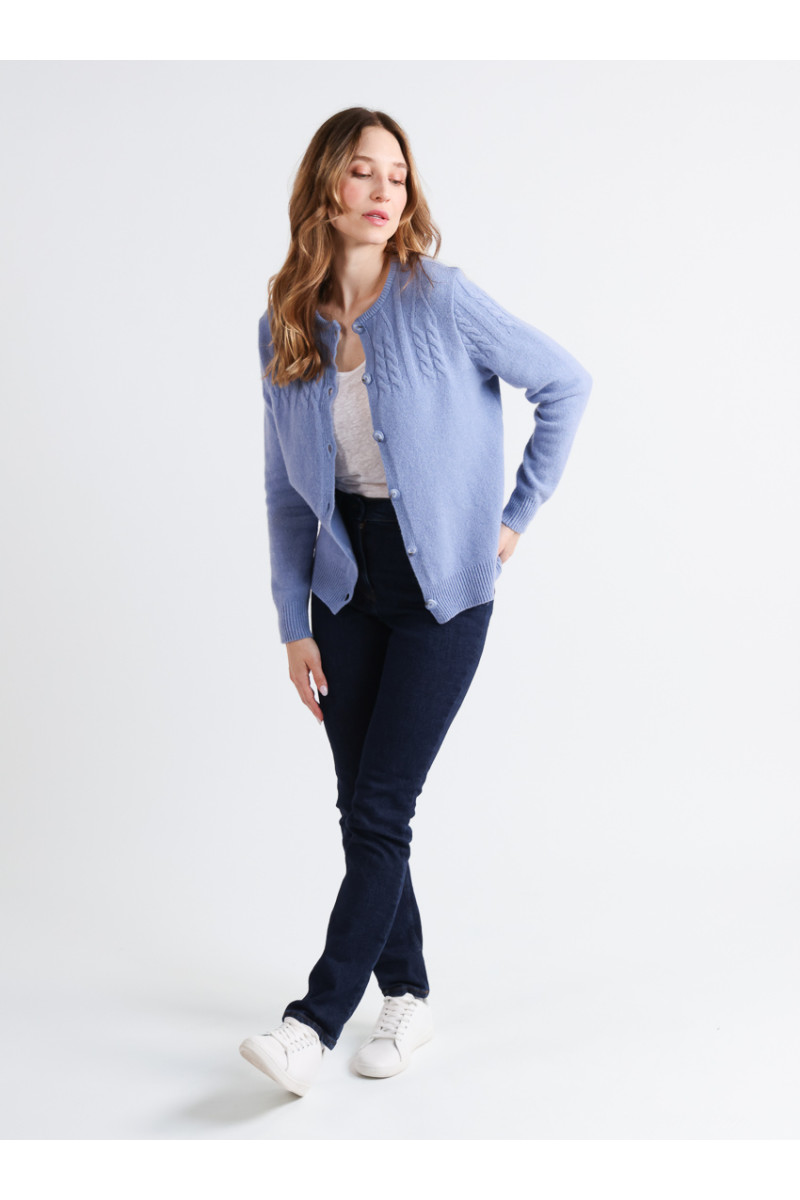Cardigan laine mérinos - 7 Monsieur Solfin | Fabriqué en France