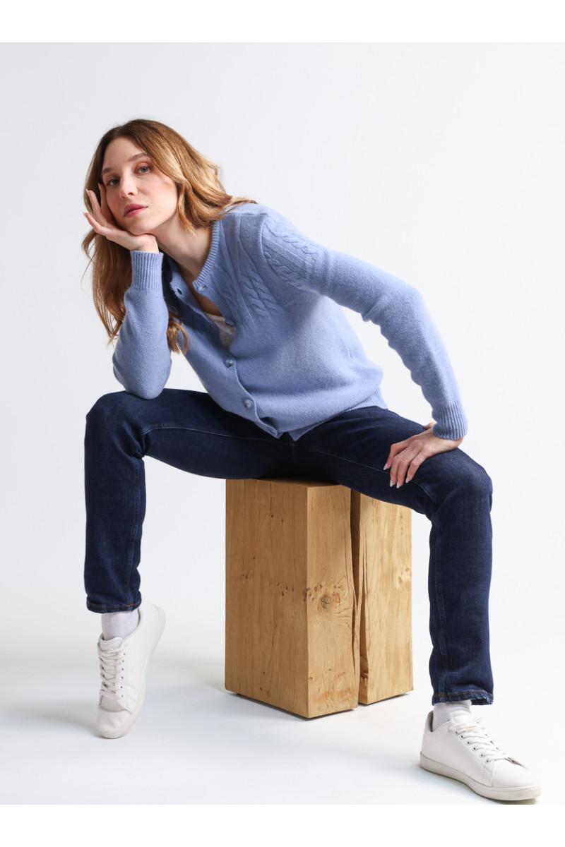 Cardigan laine mérinos - 8 Monsieur Solfin | Fabriqué en France