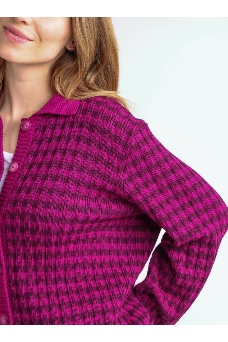 Veste en laine rayée - 2 Monsieur Solfin | Fabriqué en France