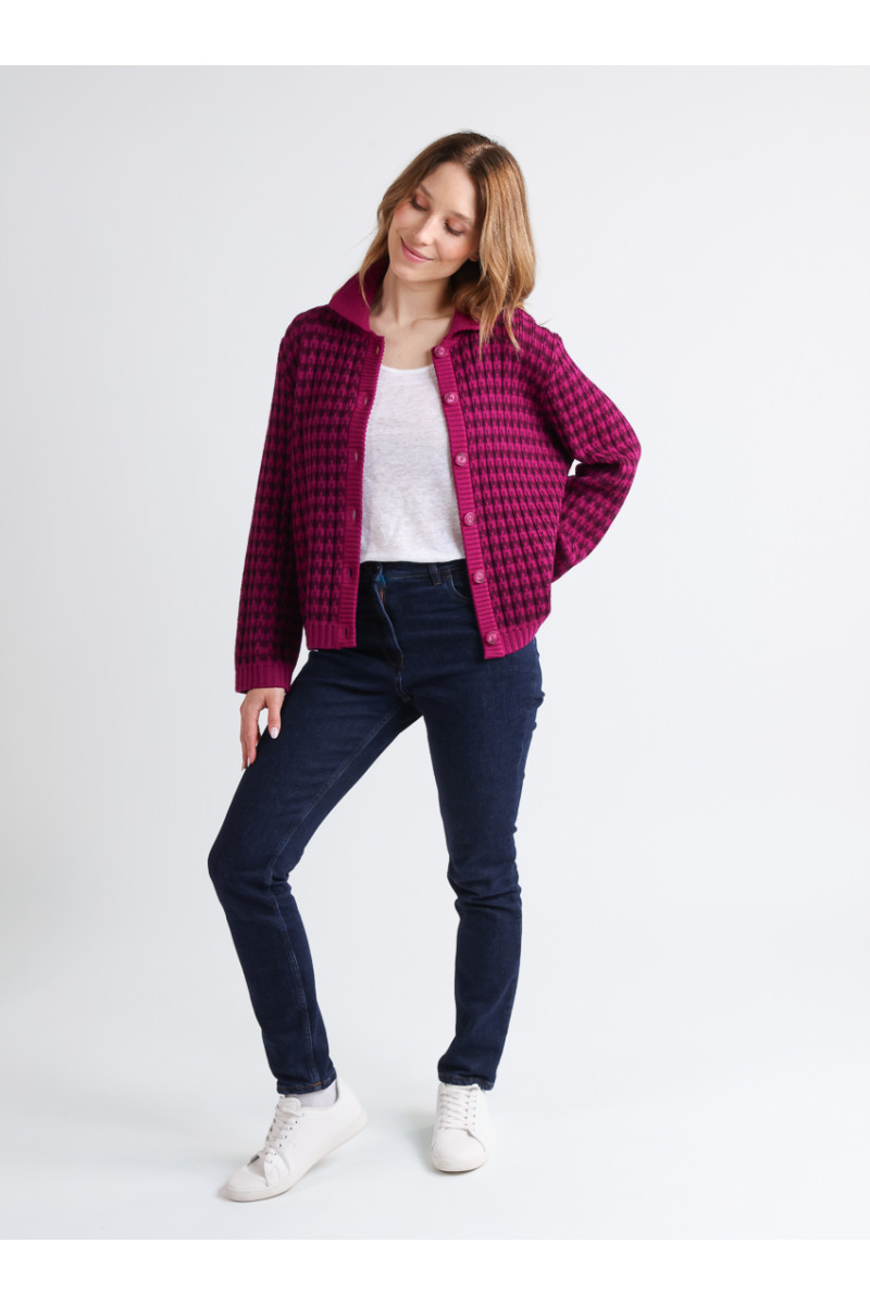 Veste en laine rayée - 4 Monsieur Solfin | Fabriqué en France