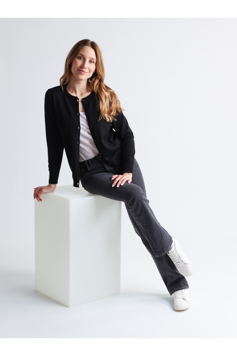 Cardigan 100% laine - 8 Monsieur Solfin | Fabriqué en France