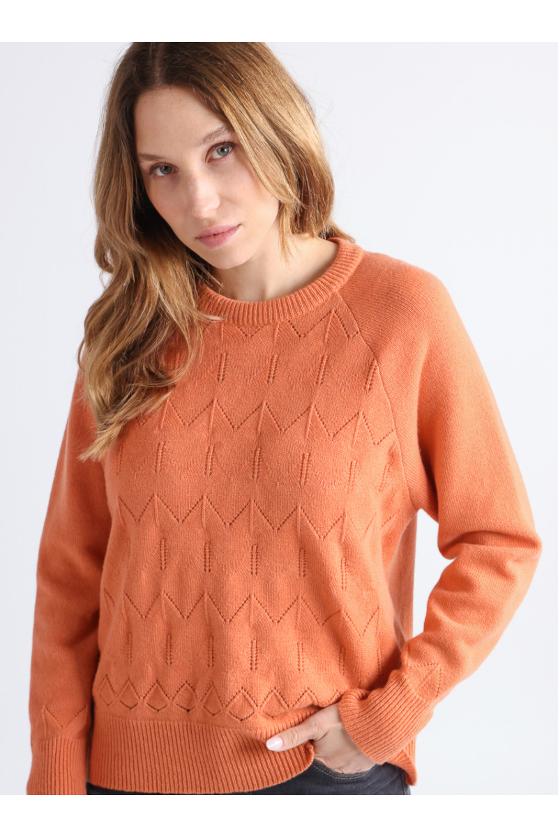 Pull graphique en laine - 5 Monsieur Solfin | Fabriqué en France