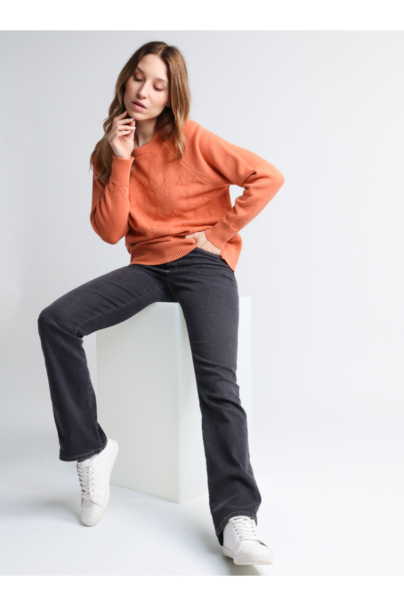 Pull graphique en laine - 7 Monsieur Solfin | Fabriqué en France
