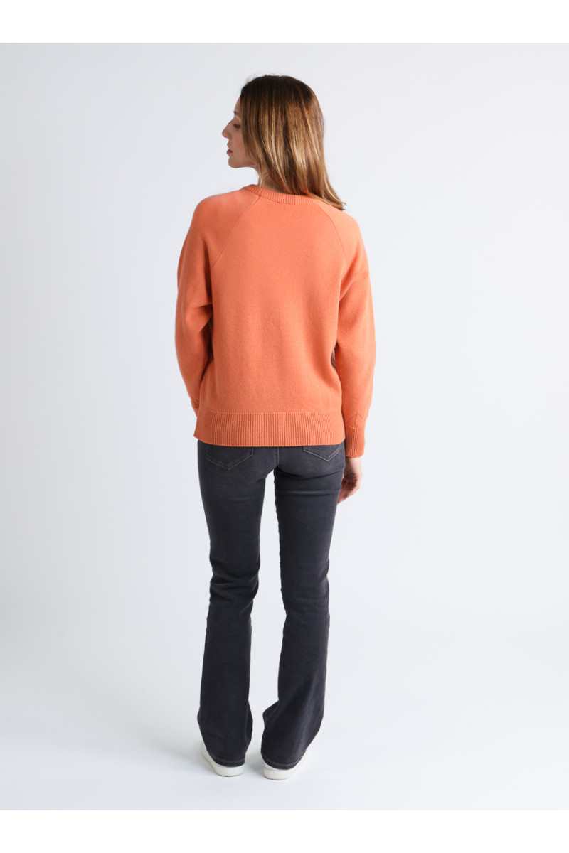 Pull graphique en laine - 8 Monsieur Solfin | Fabriqué en France