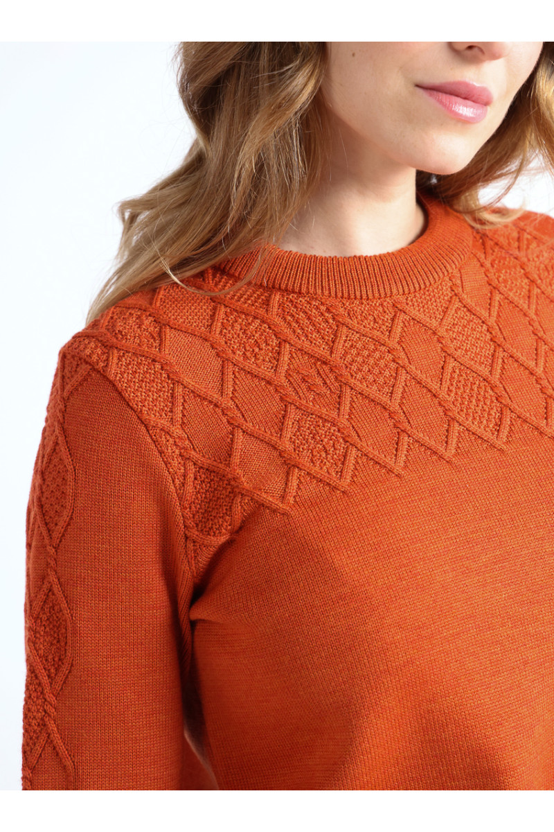 Pull torsades - 7 Monsieur Solfin | Fabriqué en France