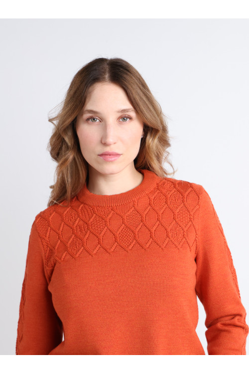 Pull torsades - 1 Monsieur Solfin | Fabriqué en France 2