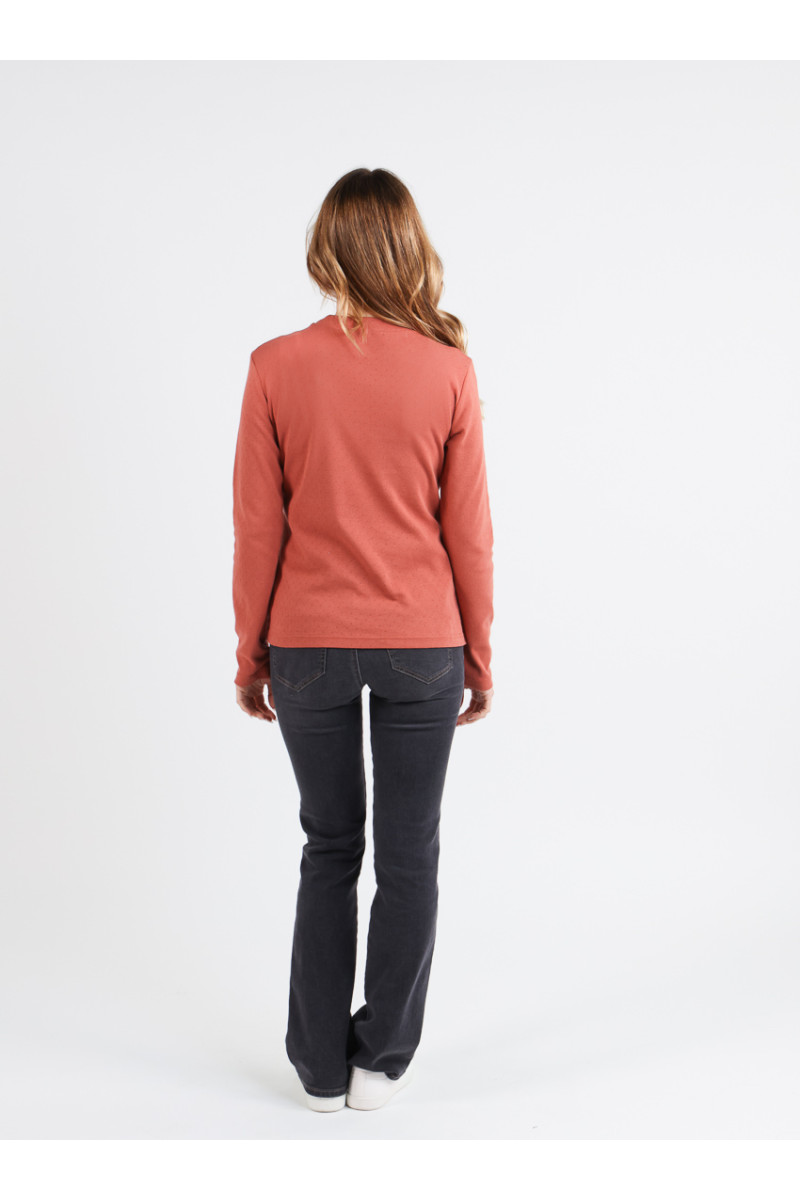 Tee-shirt avec col montant - 5 Monsieur Solfin | Fabriqué en France
