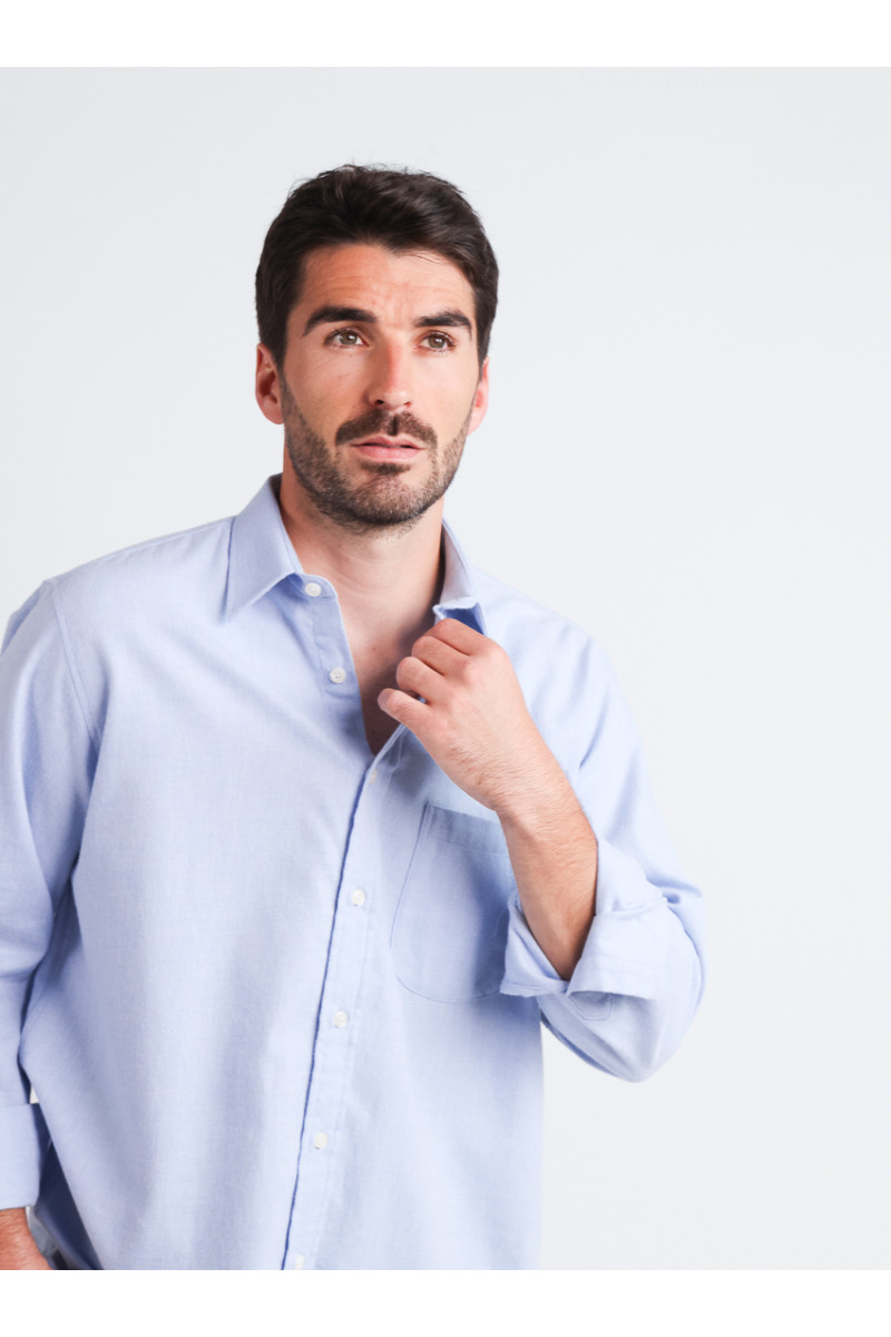 Chemise laine et coton - 3 Monsieur Solfin | Fabriqué en France Chemise laine et coton - 3 Monsieur Solfin | Fabriqué en France