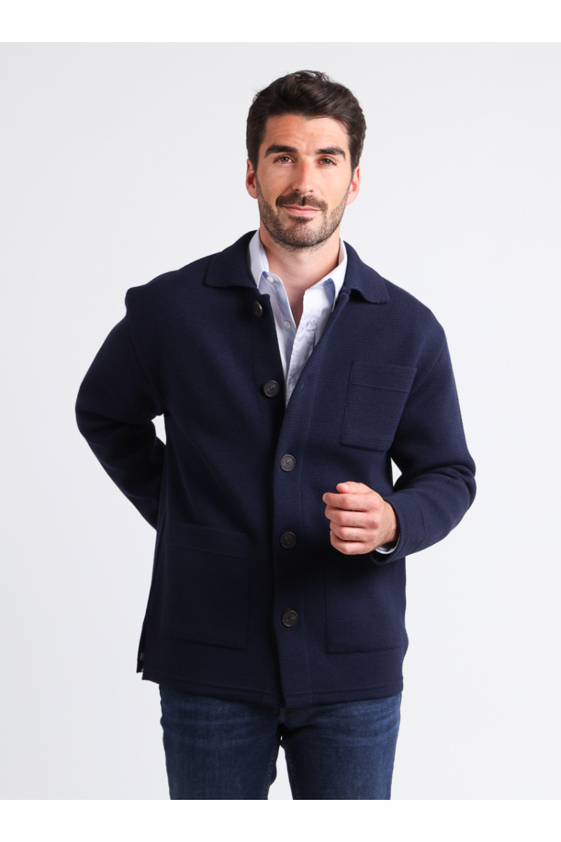 Veste en laine - 1 Monsieur Solfin | Fabriqué en France