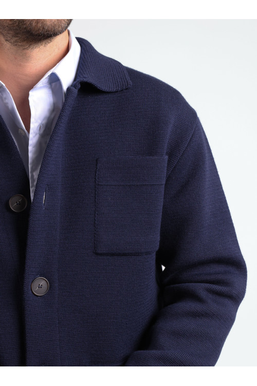 Veste en laine - 1 Monsieur Solfin | Fabriqué en France 2