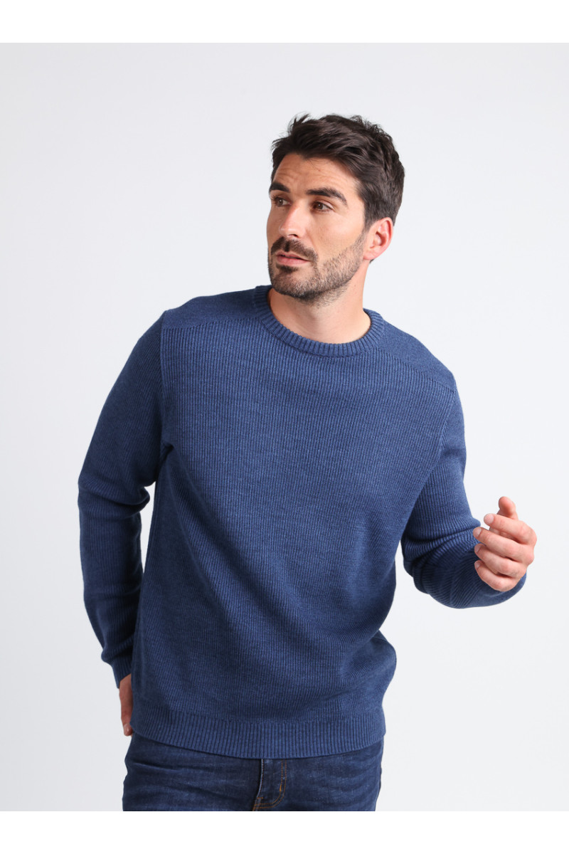 Pull ras du cou - 1 Monsieur Solfin | Fabriqué en France