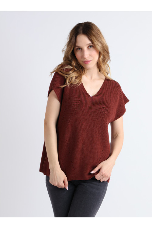 Pull sans manches en laine - 1 Monsieur Solfin | Fabriqué en France