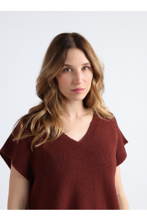Pull sans manches en laine - 1 Monsieur Solfin | Fabriqué en France 2