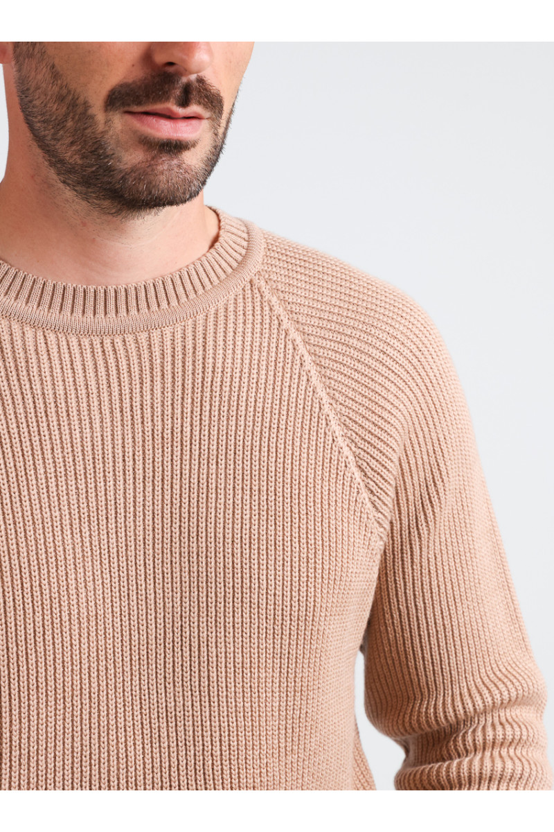 Pull laine en maille - 3 Monsieur Solfin | Fabriqué en France