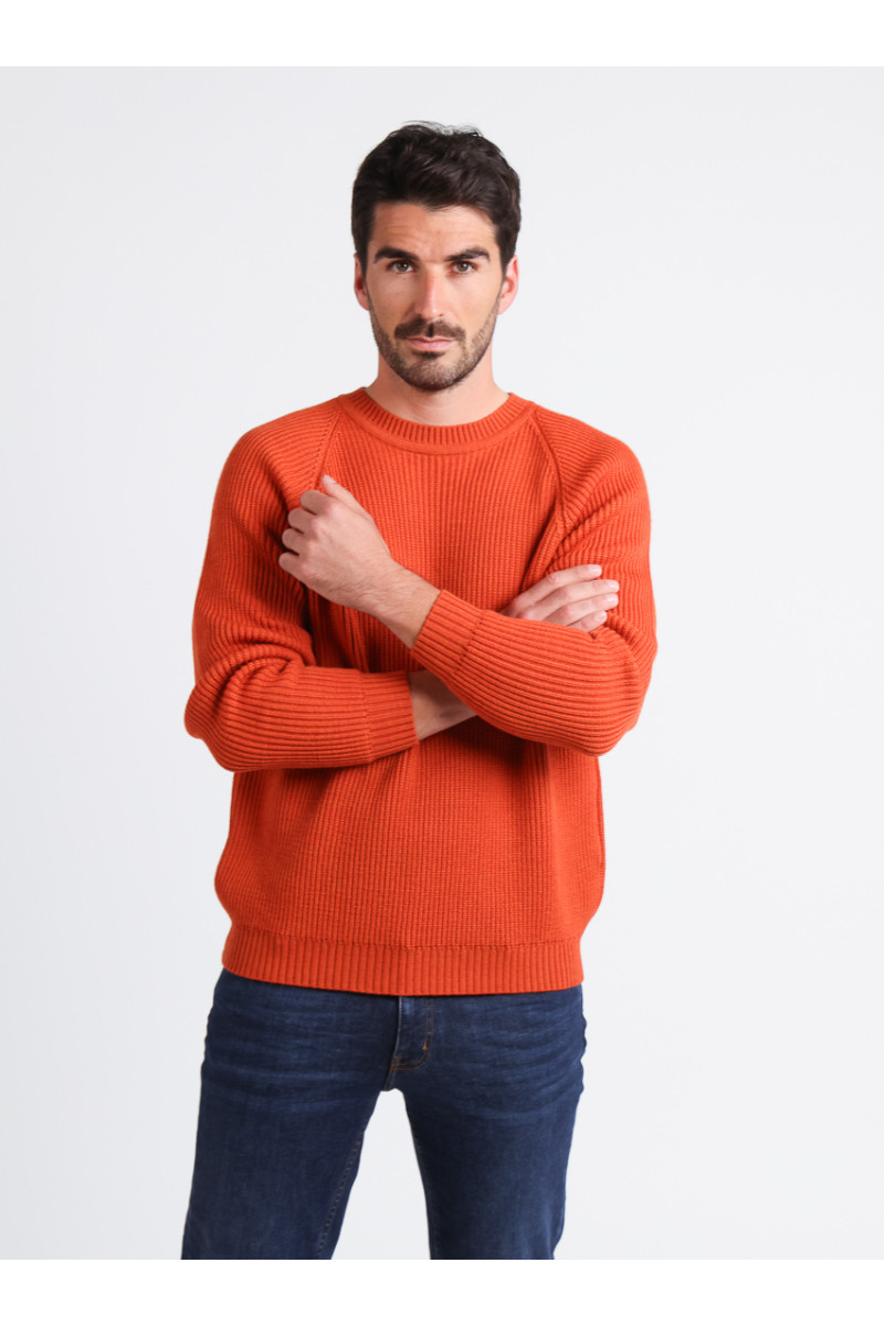 Pull laine en maille - 5 Monsieur Solfin | Fabriqué en France