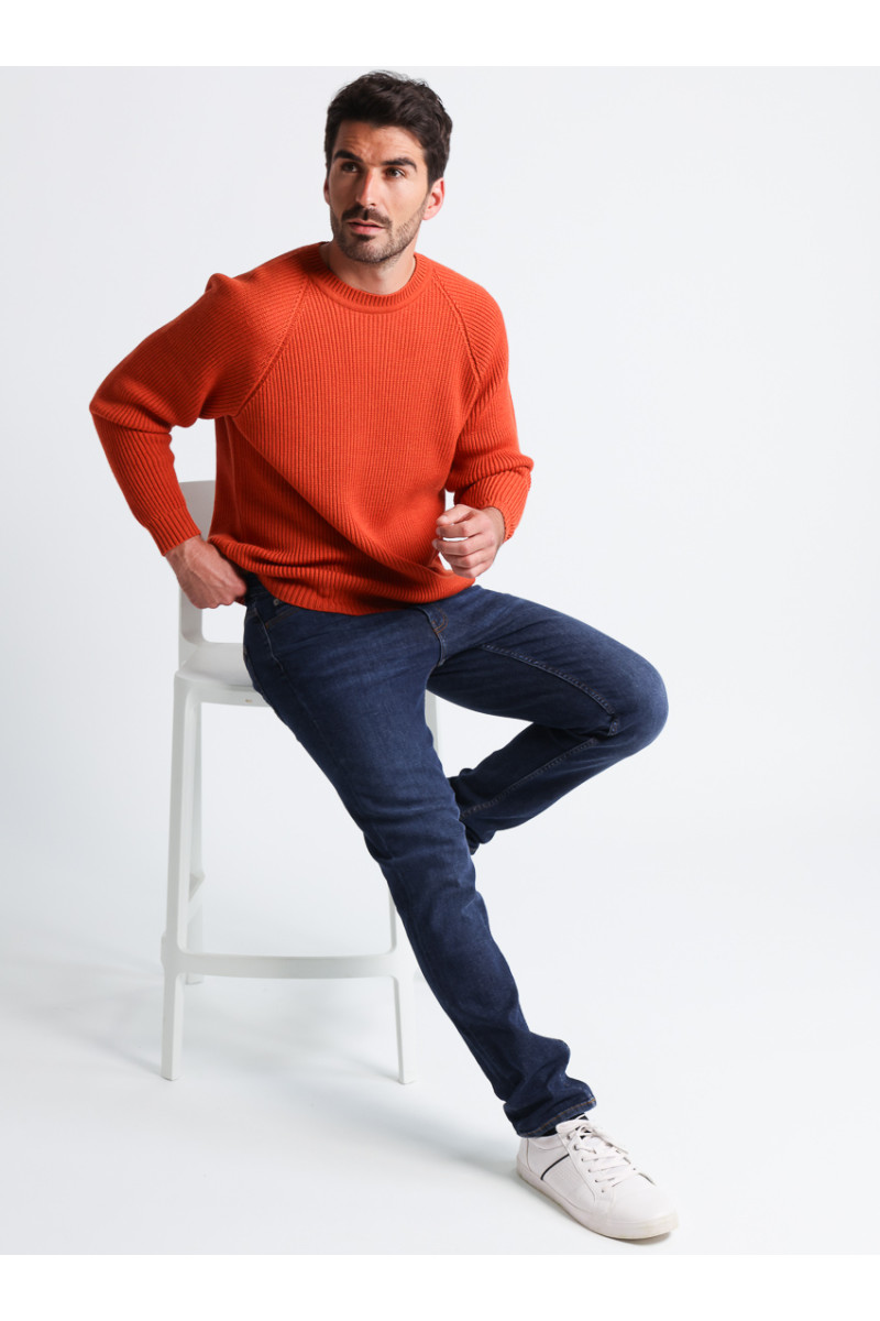 Pull laine en maille - 8 Monsieur Solfin | Fabriqué en France