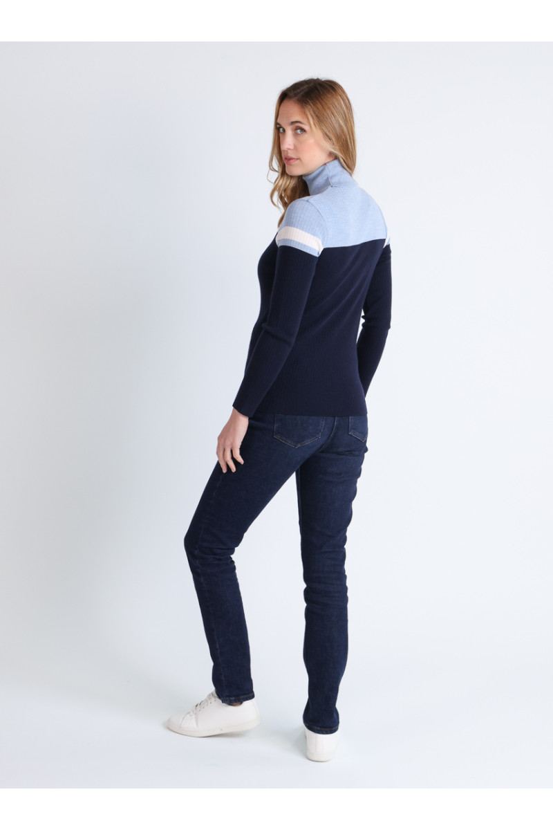 Pull chaussette col roulé - 4 Monsieur Solfin | Fabriqué en France