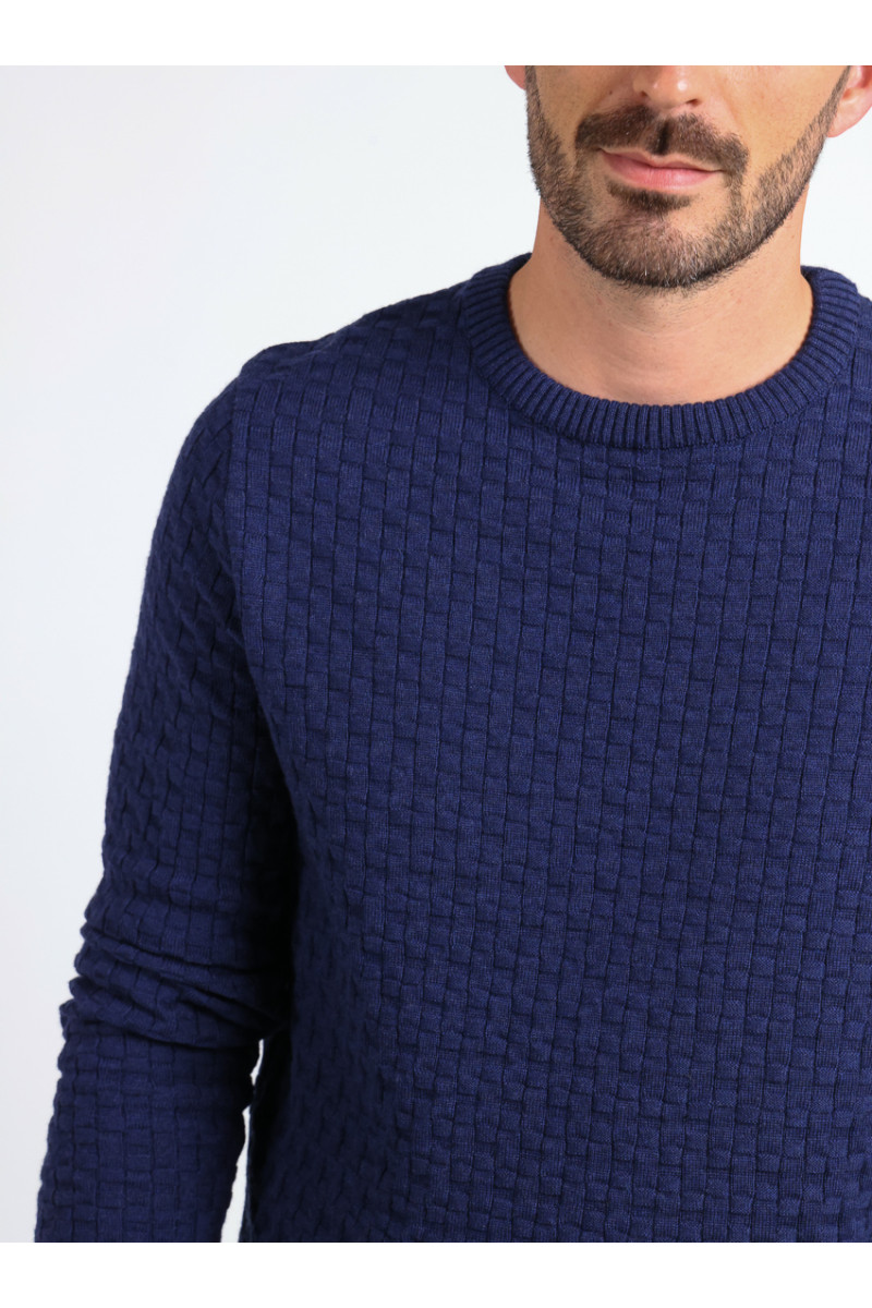 Pull col rond - 11 Monsieur Solfin | Fabriqué en France