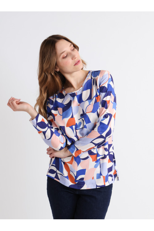 Blouse manches longues viscose - 1 Monsieur Solfin | Fabriqué en France