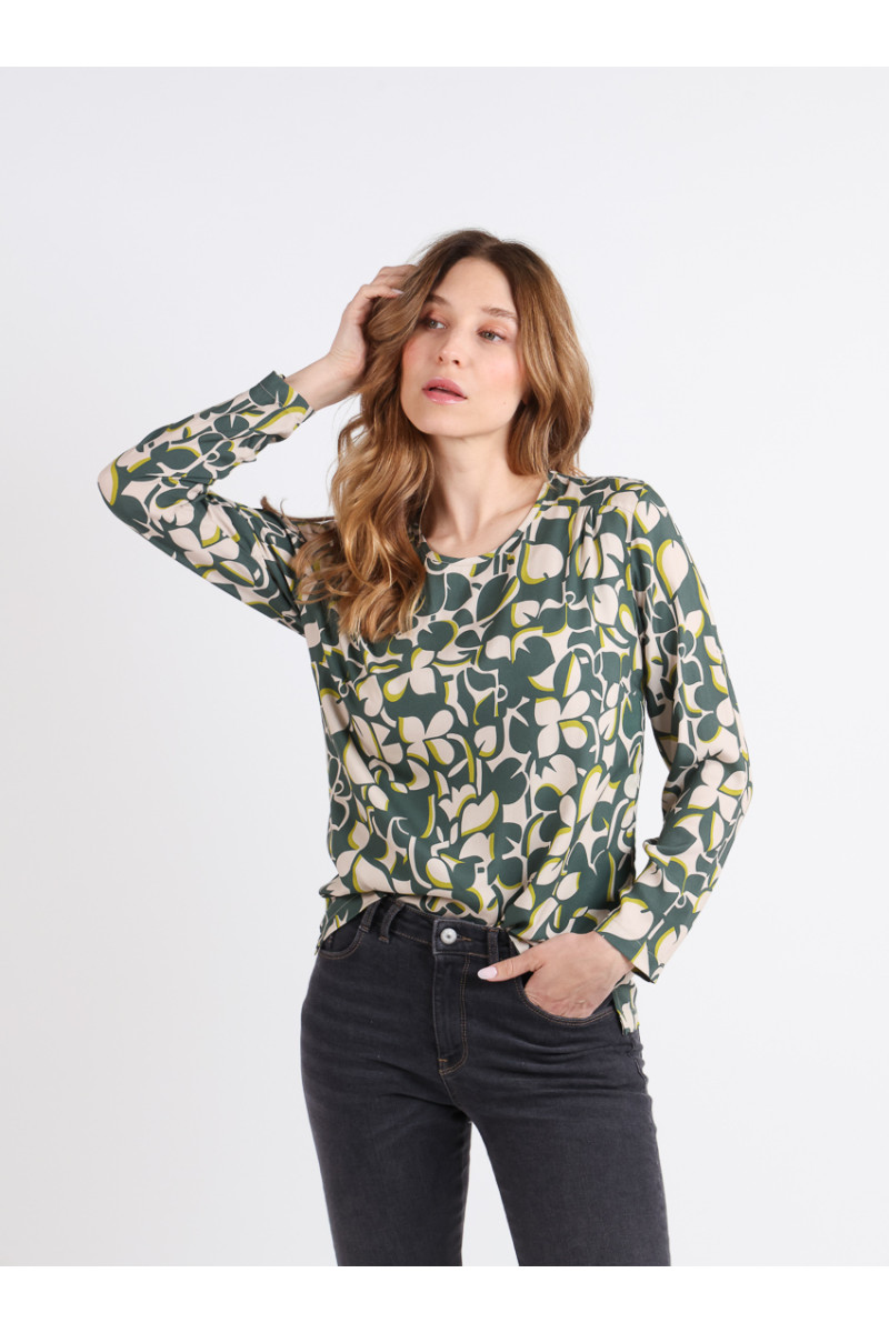 Blouse manches longues viscose - 2 Monsieur Solfin | Fabriqué en France