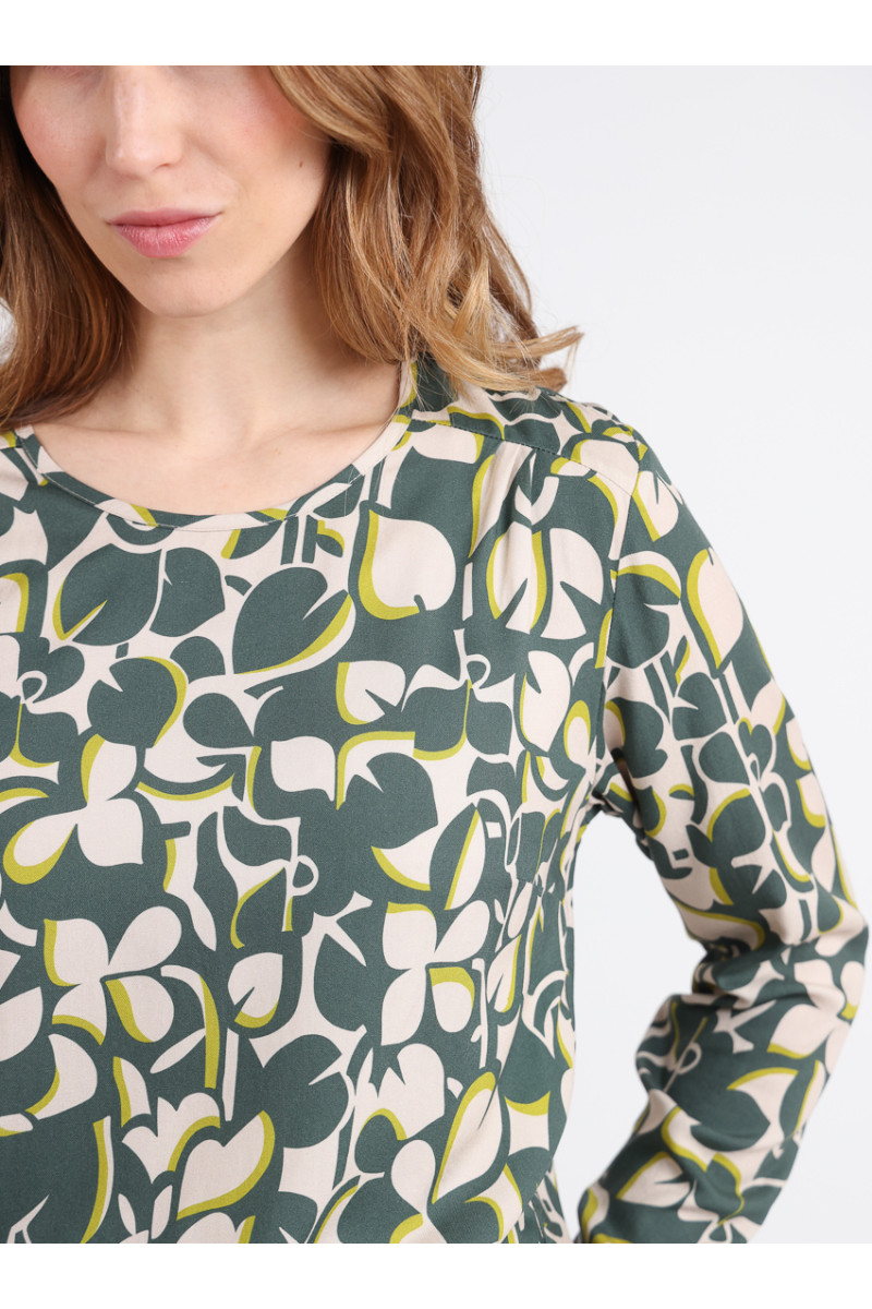 Blouse manches longues viscose - 7 Monsieur Solfin | Fabriqué en France