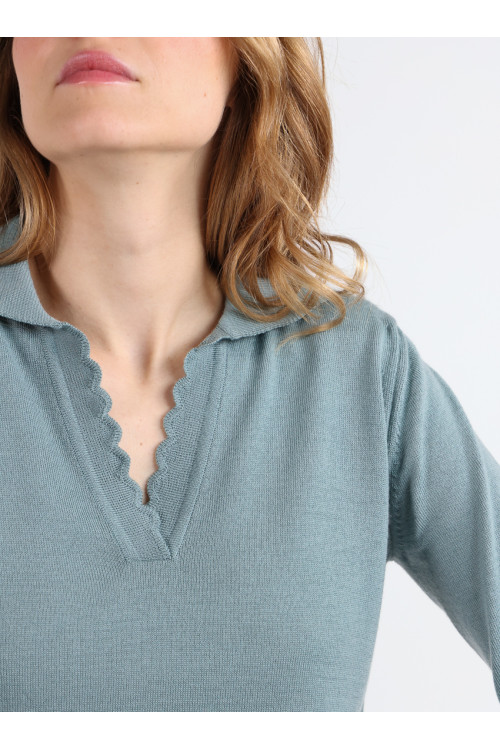 Pull col polo - 1 Monsieur Solfin | Fabriqué en France 2