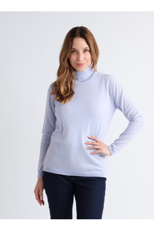 Pull col roulé en laine - 1 Monsieur Solfin | Fabriqué en France