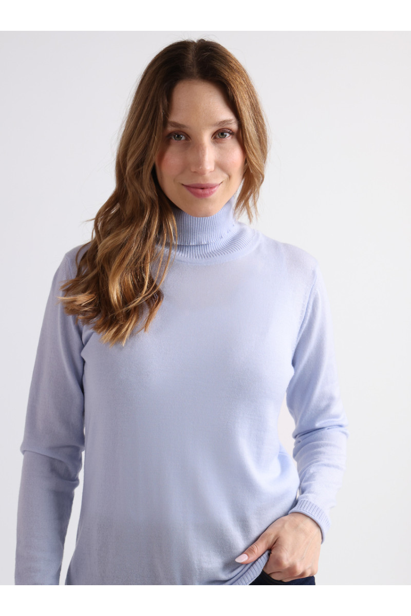 Pull col roulé en laine - 2 Monsieur Solfin | Fabriqué en France