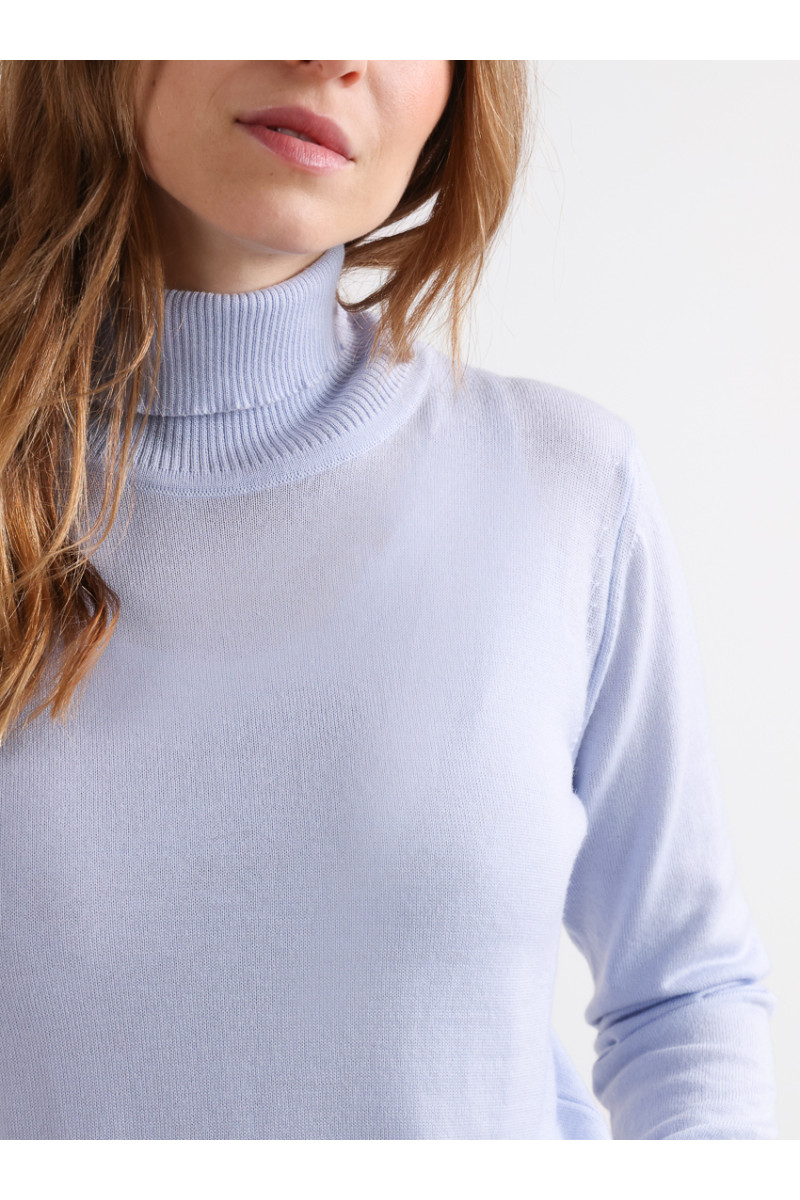 Pull col roulé en laine - 10 Monsieur Solfin | Fabriqué en France