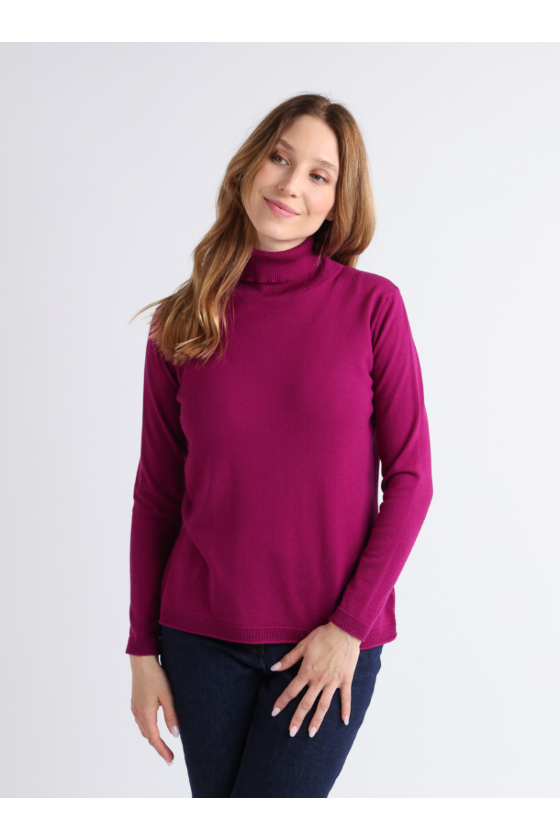 Pull col roulé en laine - 3 Monsieur Solfin | Fabriqué en France